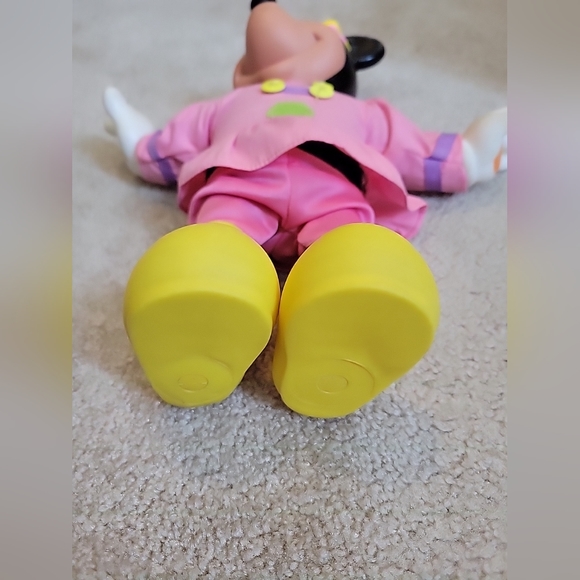 Vintage Minnie Mouse Musical Notes Doll Toy Disney 1990 Mattel 13.5" - Picture 3 of 10